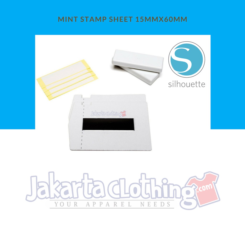 

Silhouette Mint Stamp Sheet Set 15x60mm