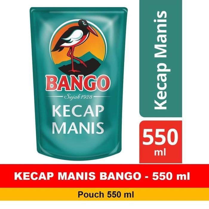 

Kecap Manis cap Bango 550 ml Kacap Bango Refill 520 ml