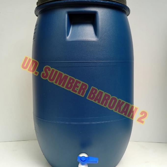 ✅Promo tong biru /tong kran cuci tangan/drum air 60L dan gentong serbaguna