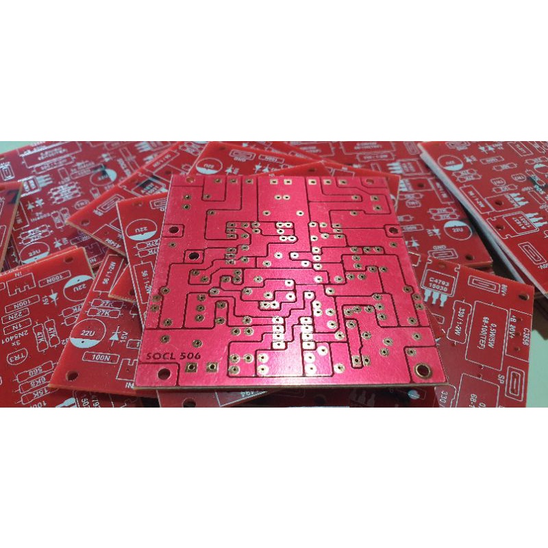 Pcb Merah Socl 506 Super Loww