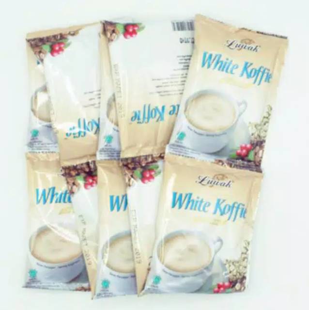 Luwak White Koffie 10 x 20gr