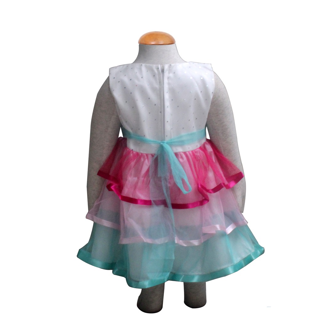 Dress kids olive/dress anak brukat/casual dress pesta anak perempuan lucu/fashion pakaian dress