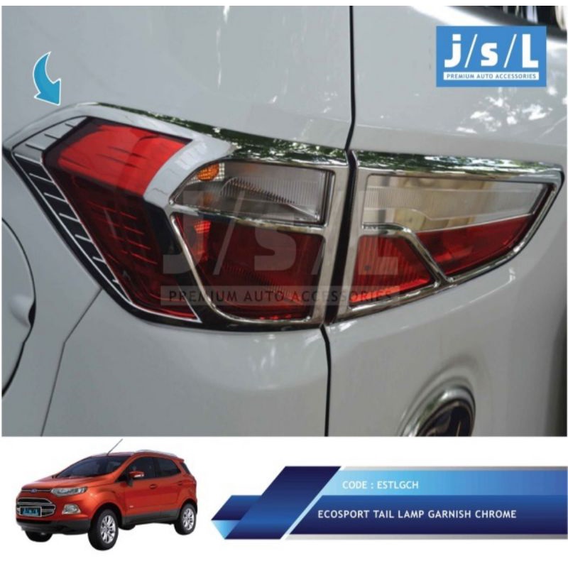 Ford Ecosport Garnish List Lampu Belakang Chrome Ecosport