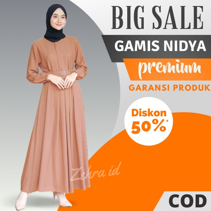 Baju Kondangan Wanita Kekinian Ibu Muslim Terbaru 2021 Gamis Dewasa Pesta Pengajian Simple Busui Mur