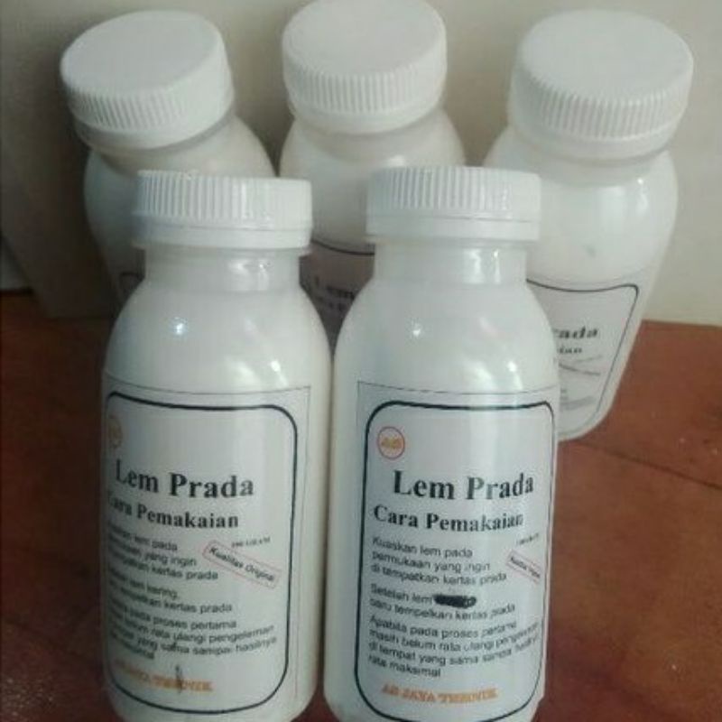 Lem Prada emas Gold leaf 100 gram beli 5 gratis 1
