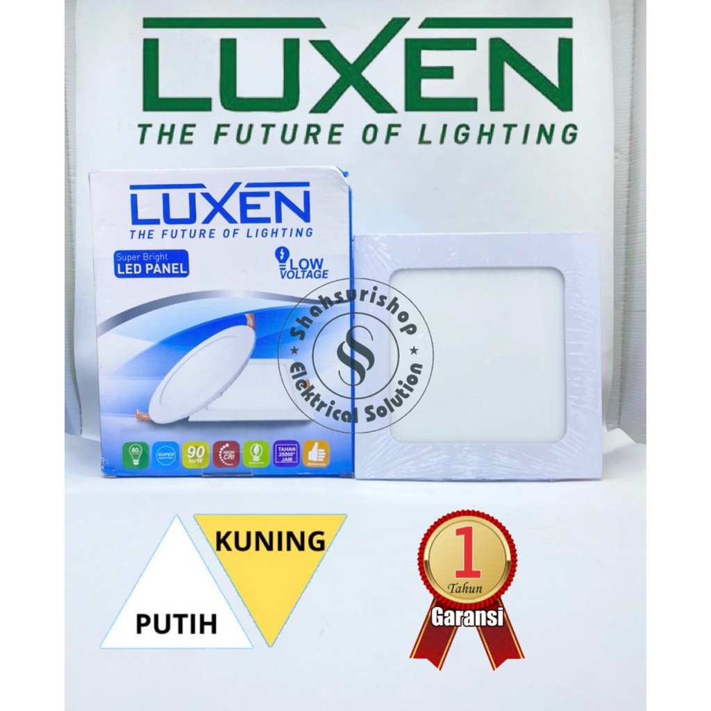 LAMPU DOWNLIGHT LED PANEL INBOW 15W 15 W WATT LUXEN KOTAK BERGARANSI