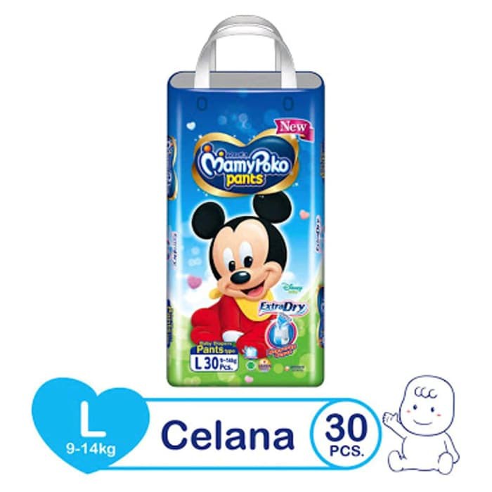 terlaris Mamy Poko Pants Extra Dry L30 murah