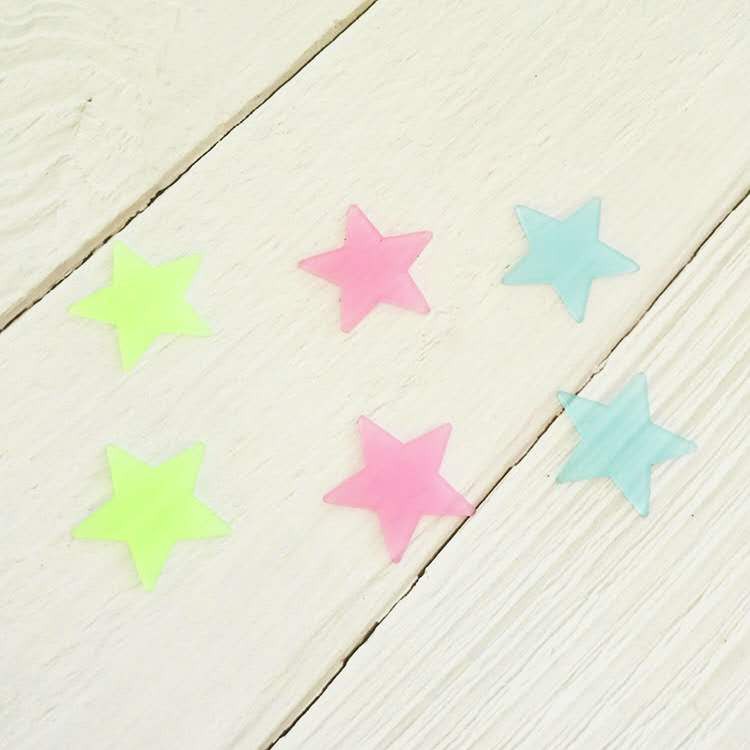 Stiker Bintang Stiker Dinding Glow in The Dark Star Sticker