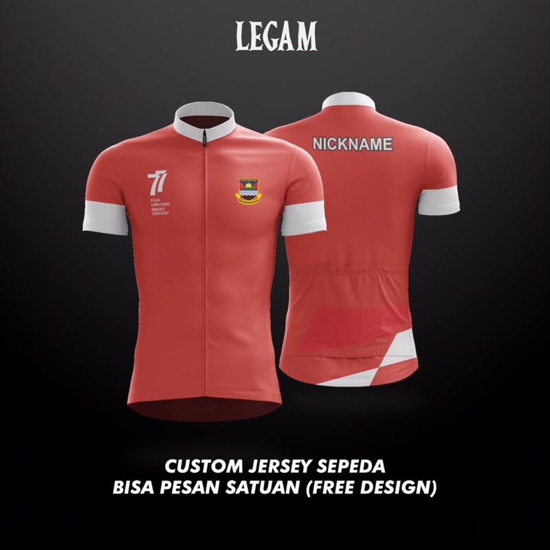 Custom Jersey Sepeda Bisa Satuan