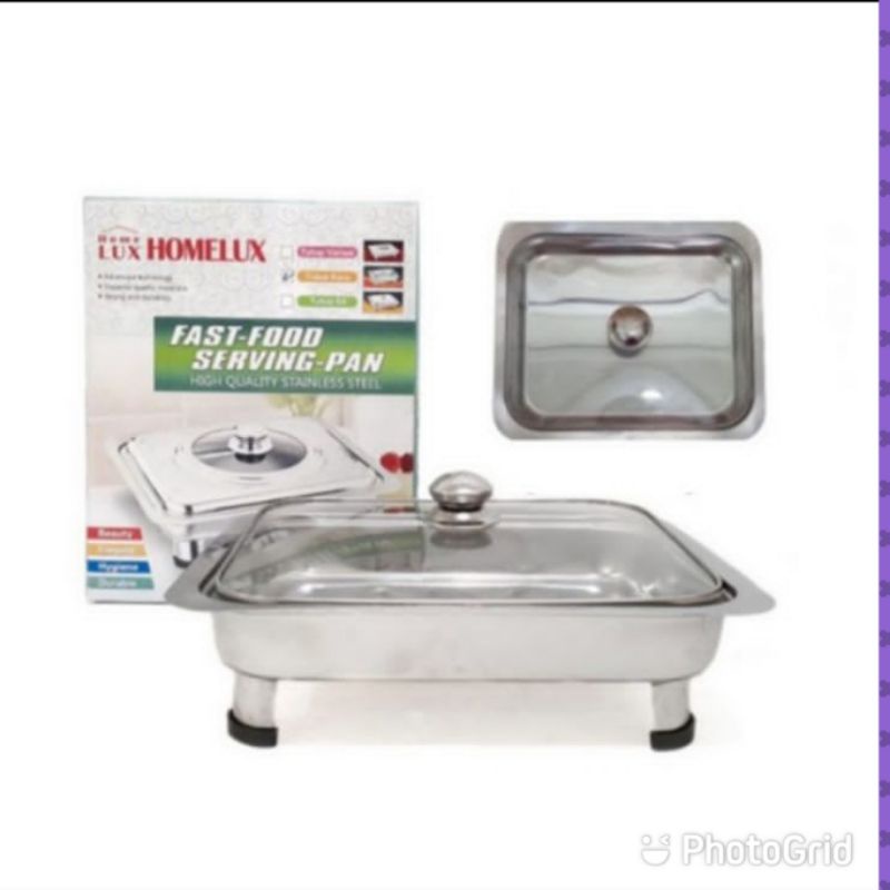 555 Tempat Makan Prasmanan Stainless Steel