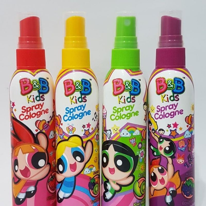 ⭐BAGUS⭐ B&amp;B Kids Spray Cologne 125ml 60ml  | Parfum Anak Buah Fruity Splash