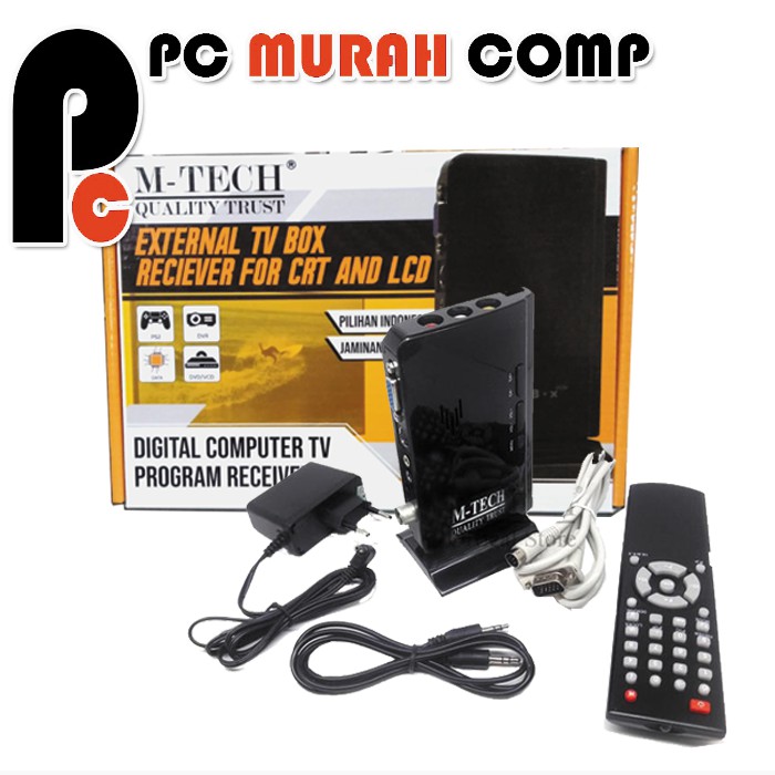 TV Tuner COMBO M-TECH External TV BOX Reciver for CRT &amp; LCD