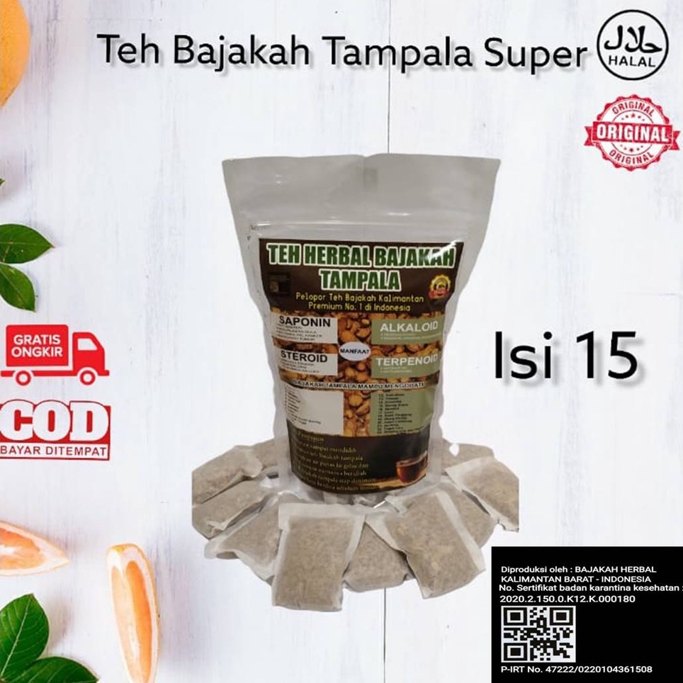 

Teh Akar Kayu Bajakah Tampala Super Asli Kalimantan - Isi 15