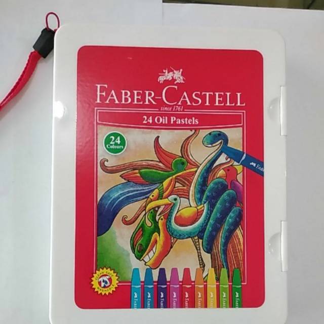

Oil pastel 24 Faber-Castell