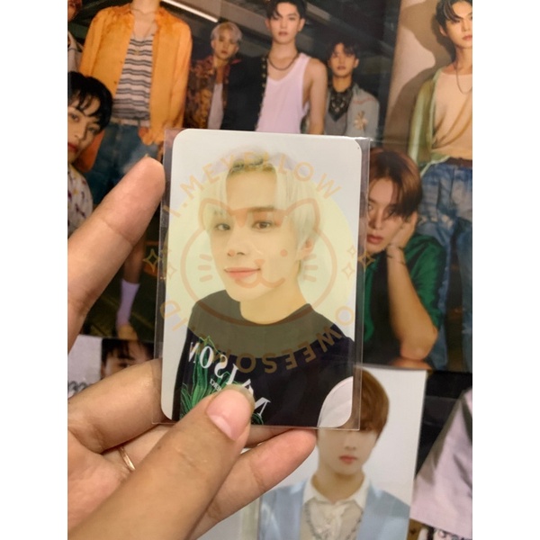 PHOTOCARD OFFICIAL NCT127 BENE JUNGWOO MUMO STICKER