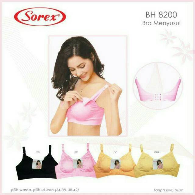 Sorex Bra bh menyusui nursing bra 8200 asli model sport bra