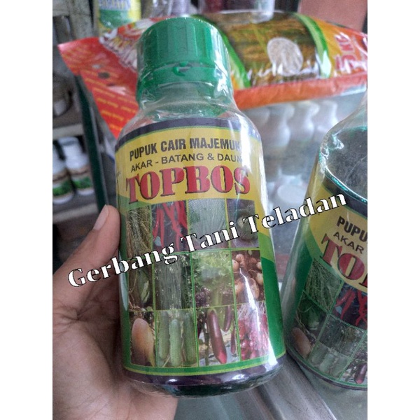 TOPBOS - Topbos - Topbos 500 ml - Pupuk cair majemuk - Pupuk akar batang & daun