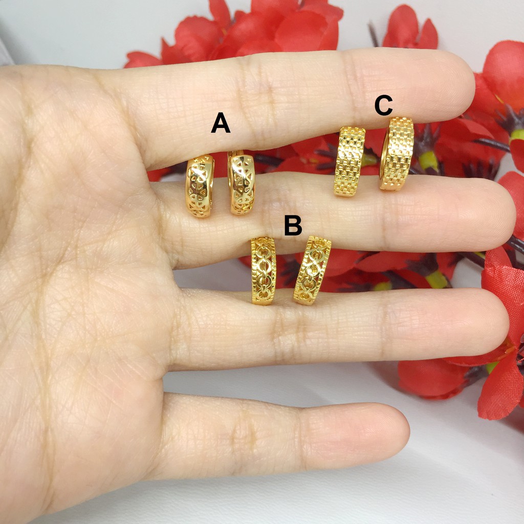 Anting Gold Xuping Model Persis Emas Asli - BE288