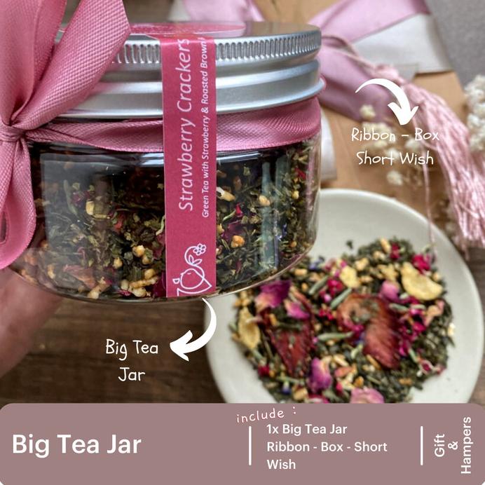 

Big Jar - Tealosofi Artisan Blend -Healthy Gift Hampers Valentine Bday Hot!!! R33A