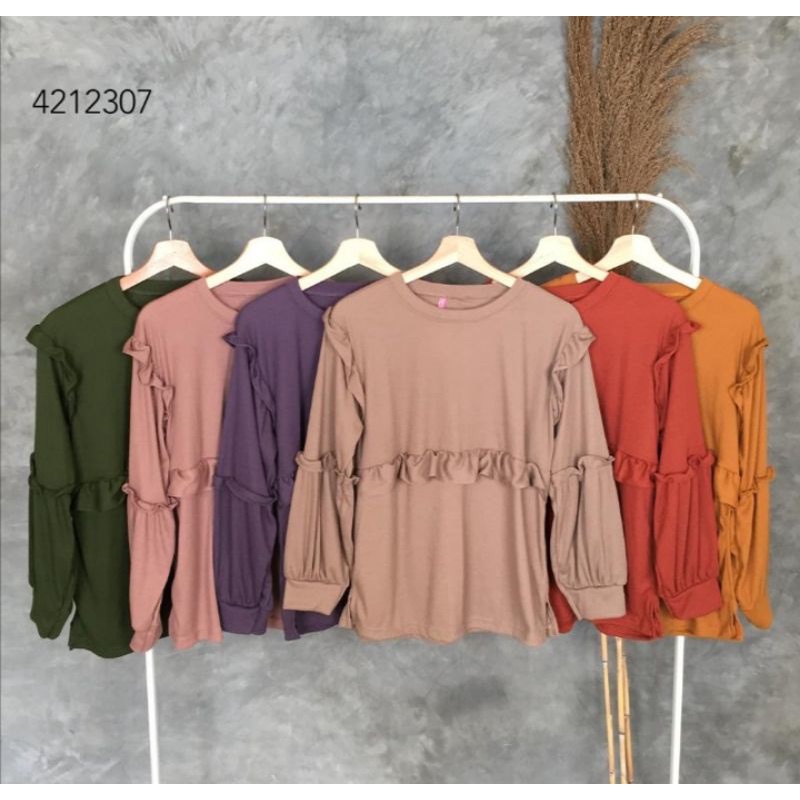 Blouse Atasan Knit Valica