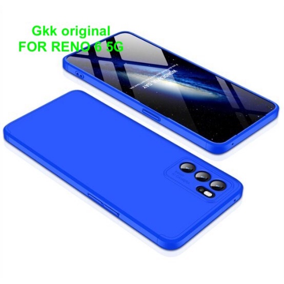 Reno 6 5G/ VERSI 5G HardCase Gkk Full Protection 360 Original