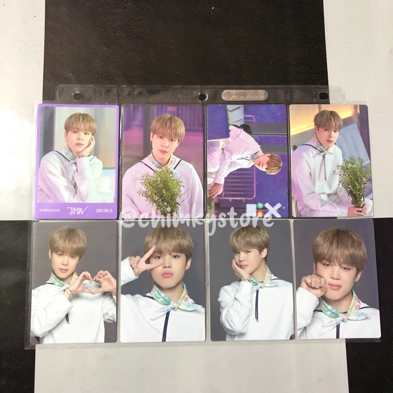 [booked] mini photocard mpc sowoozoo jimin set