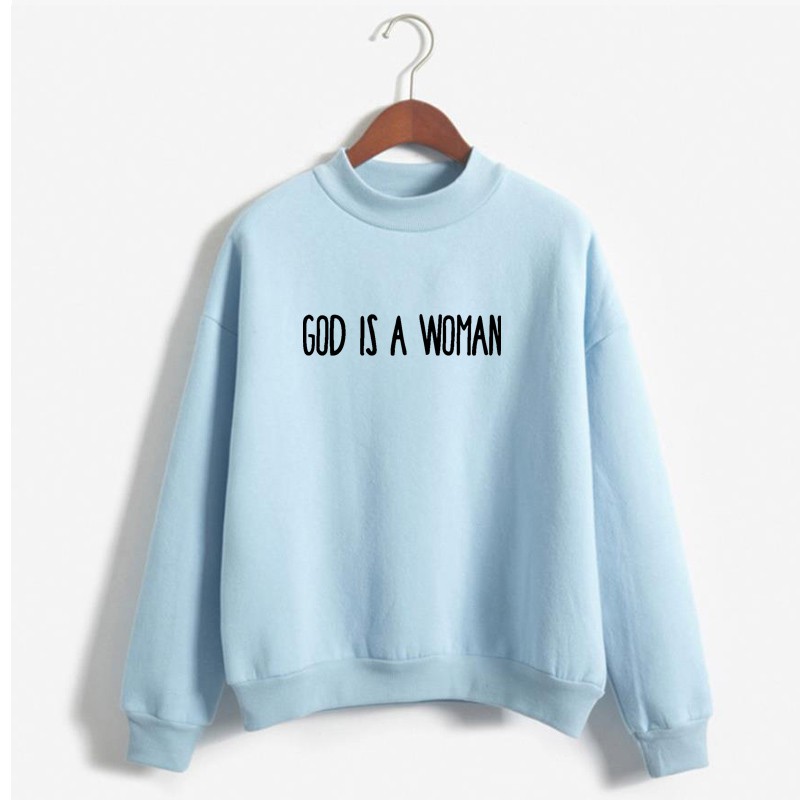 ariana grande sweatshirt god is a woman