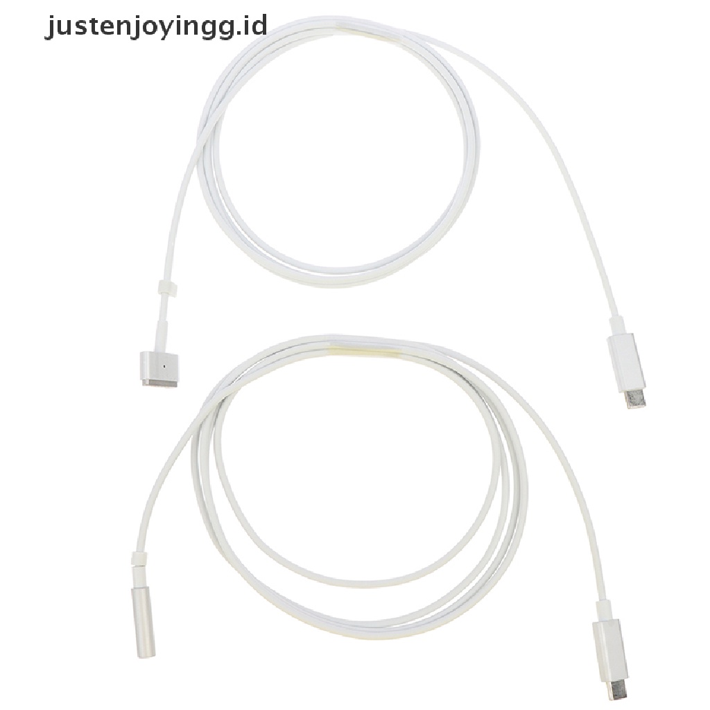 // justenjoyingg.id // USB Type-C Om Magnetische 1 2 T-Tip L-Tip Charger Kabel Voor for Mac Book Air ~