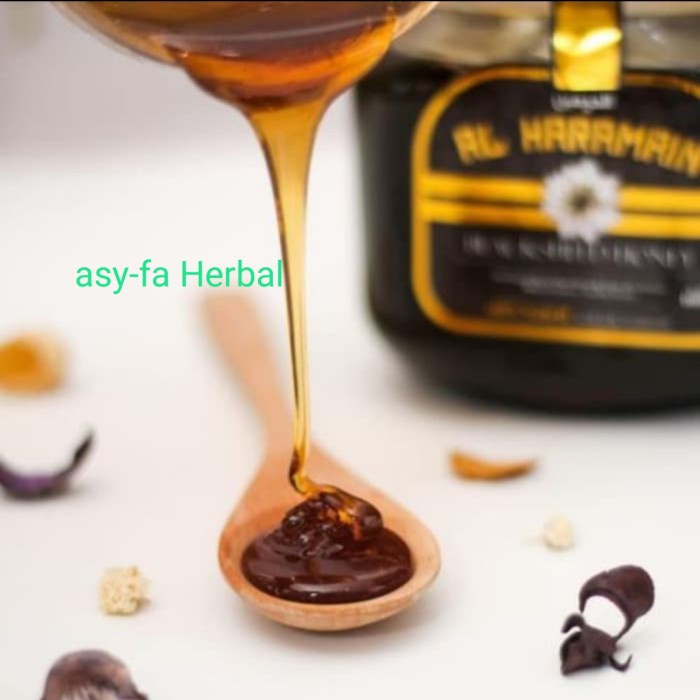 

MADU HITAM HABBATUSAUDAH AL HARAMAIN MADU HITAM HABBATUSAUDAH AL HARAMAIN 1 KG FREE 250 GR PROMO