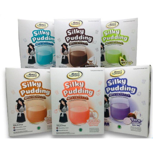 

FORISA SILKY PUDDING 155gr MOM'S RECIPE PUDDING PUYO TARO BUBBLE GUM CHOCOLATE AVOCADO PEACH BISCUIT