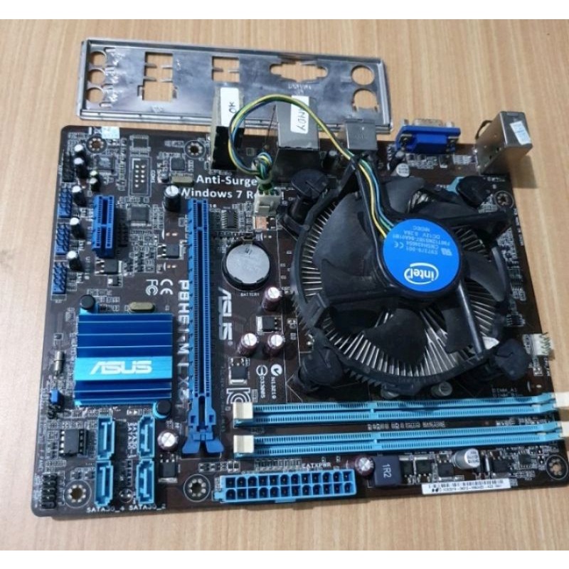 Mobo h61 Gigabyte /Asus - motherboard 1155 - mobo 1155 plus i3 2120 hsf