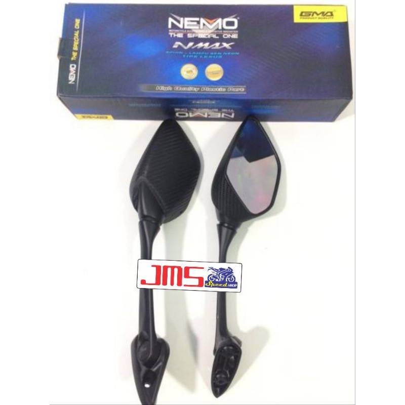 spion nemo R25 carbon tangkai panjang/pendek r25 r15 CBR ninja 250 nmax new nmax lama pcx pnp