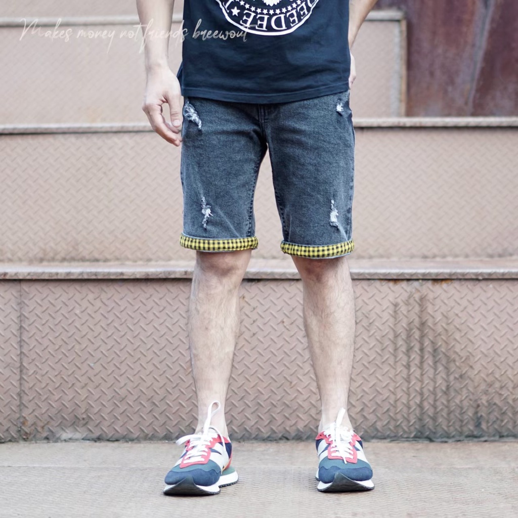 Celana Jeans Levis Pendek Pria Original VLG36 Sobek