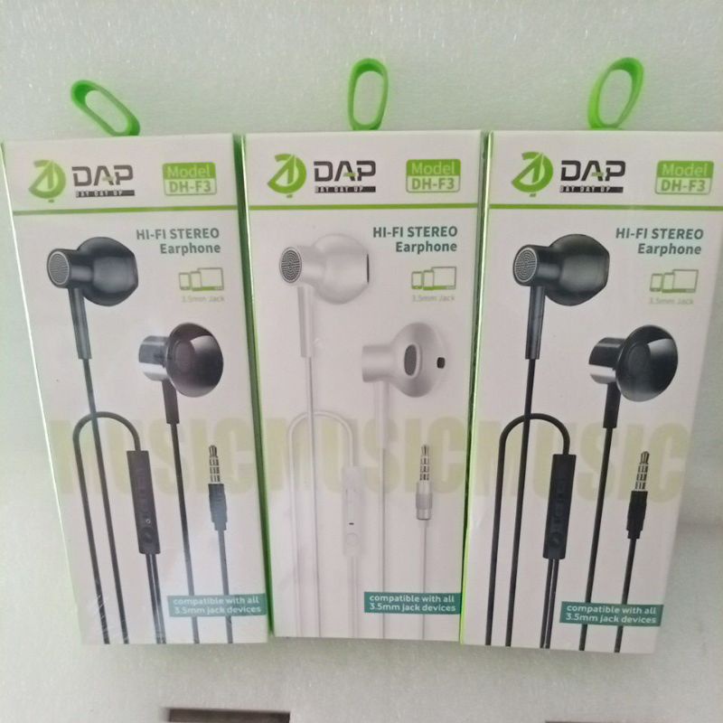 Headset Dap Dh-F3 stereo