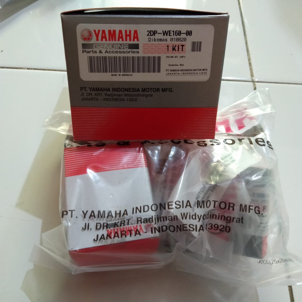 Piston Kit Seher Kit Over Size 0 Yamaha N Max NMax 2DP WE160 00