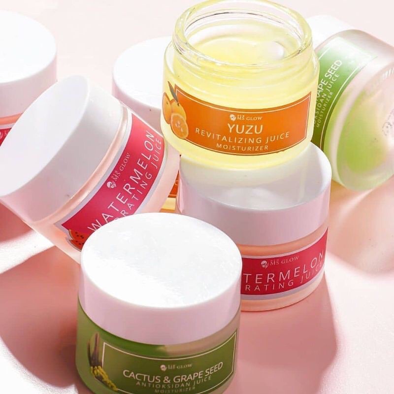 MS GLOW YUZU | MS GLOW WATERMELON | MS GLOW CACTUS | MOISTURIZER