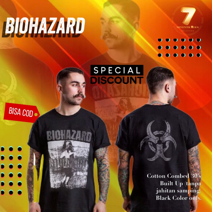 KAOS BIOHAZARD - STATE OF THE WORLD ADDRESS ROCK BAND T SHIRT