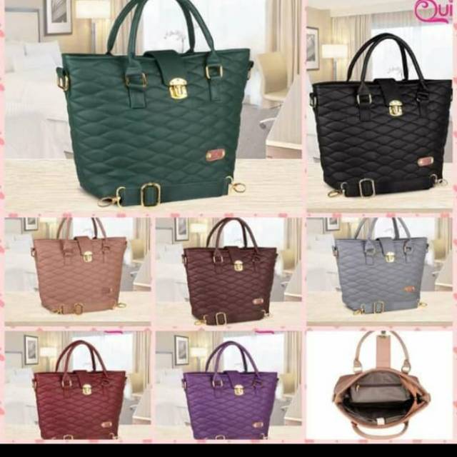 Keinarra Totebag //tas wanita tas kerja tas selempang tas bahu shoulderbag ori Quinta
