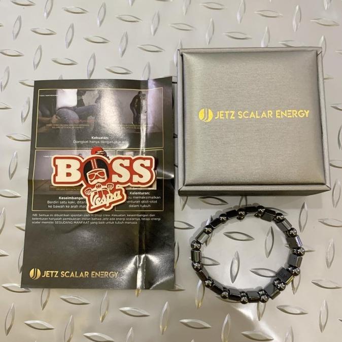Gelang Kesehatan JETZ SCALAR ENERGY 100% Original BOSSVES73 Berkualitas