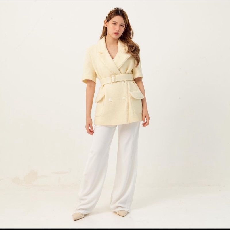 Lebijou Dune Blazer in Butter