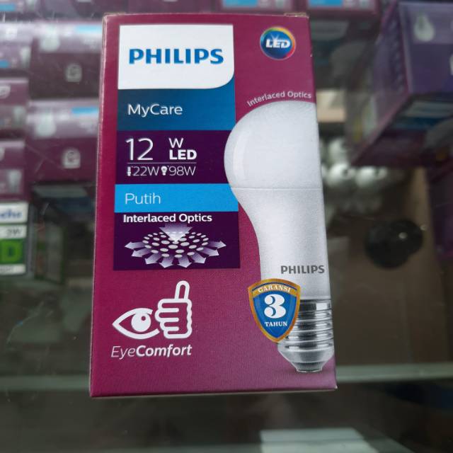Bohlam LED Philips 12 watt | Lampu LED philips 12 watt