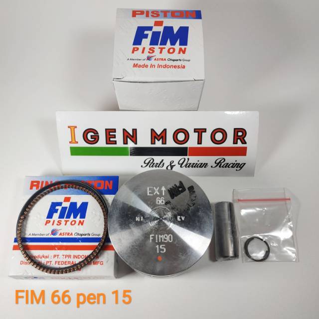 Piston 66 mm Pen 15 - FIM