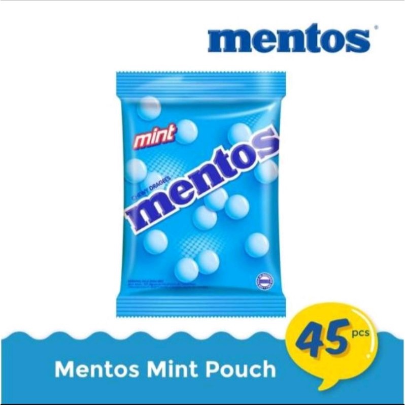 

Mentos Permen Mint Pouch 121,5 gr