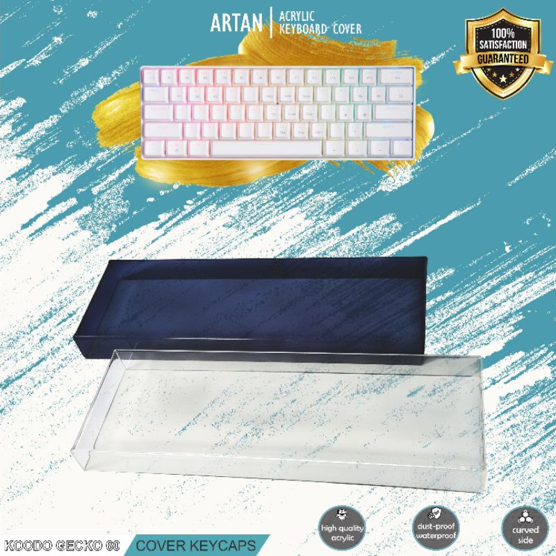 Koodo Gecko 60 ACRYLIC KEYCAPS COVER PELINDUNG CAPS KEYBOARD MECHANICAL