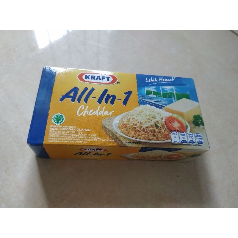 

Keju Kraft All in One 150 gram