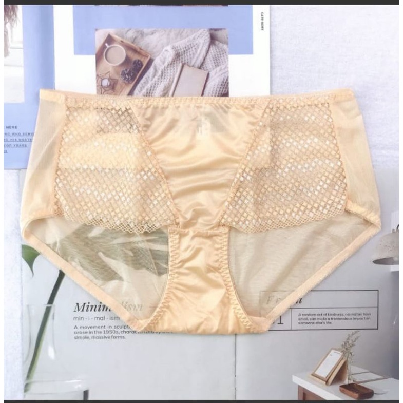 Celana Dalam Satin transparant renda wanita terawang sexy