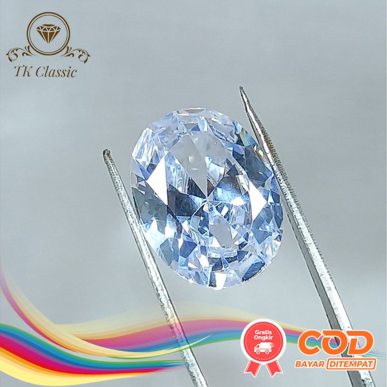 (BAYAR DITEMPAT) BATU PERMATA DIAMOND MOISSANITE ASLI CHATAM