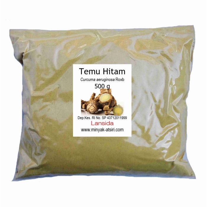 

Bubuk Temu Hitam 500 g Serbuk Temu Ireng Temu Lotong Temu Erang Murah