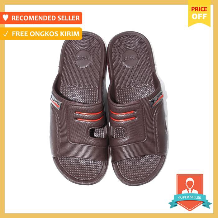Porto Sandal Pria Selop 1007 M - Sepatu Pria