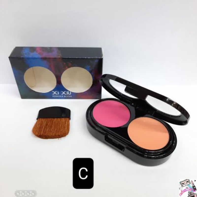 ☃Cutezz_Ching1☃Xi xiu Powder Blush 2In1 - Blush On